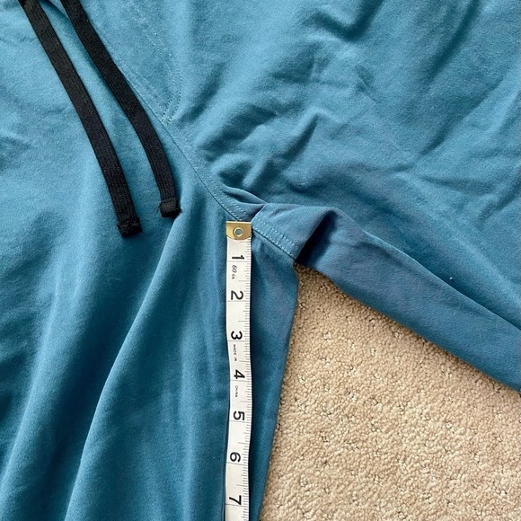 LIRX Men’s Blue Elastic/Tie Waist Pull On Cotton Shorts-Size XL - Picture 5 of 6